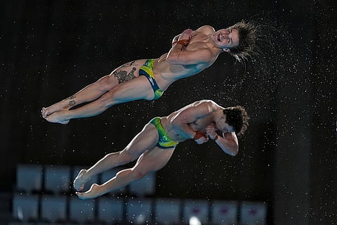 Australia's Cassiel Rousseau and Domonic Bedggood